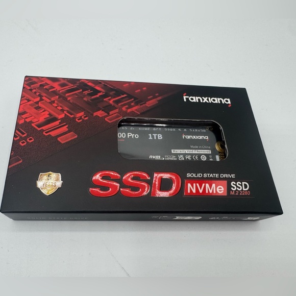 Fanxiang M.2 2280 SSD NVMe 1TB TLC Internal Hard Drive lot PCIe Gen3x4 - Picture 2 of 9